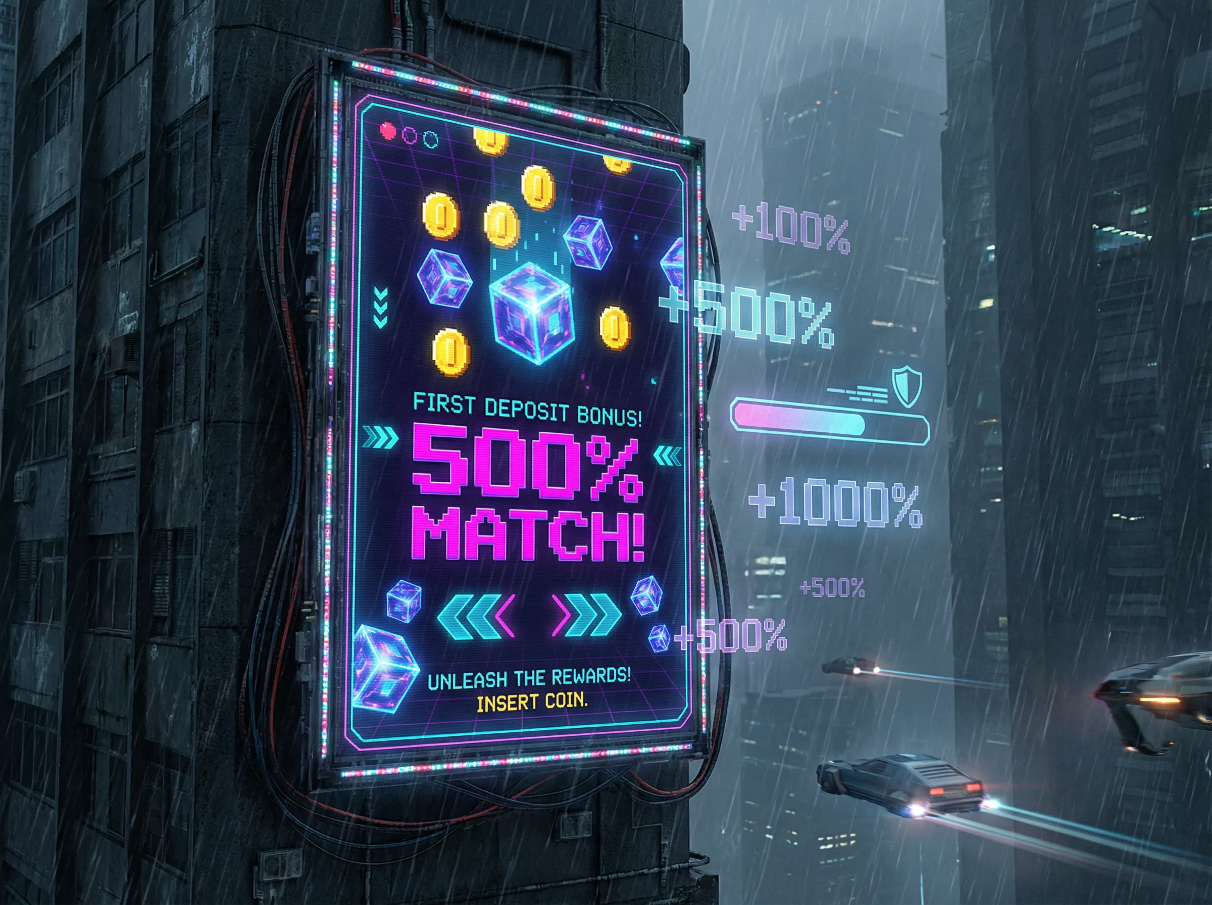 老虎机下载 首充狂欢夜复古街机广告牌 - 能量补给